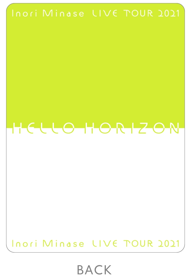水瀬いのり／Inori Minase LIVE TOUR HELLO HORIZON [Blu-ray]